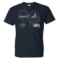 RCAF 100 Legacy CP-140 Aurora Adult T-shirt - navy