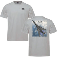 B-1B Lancer Adult T-shirt - silver