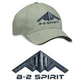 B-2 Spirit Printed Hat - taupe