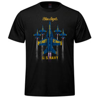 Blue Angels 2021 Pure Vertical Adult T-shirt - black