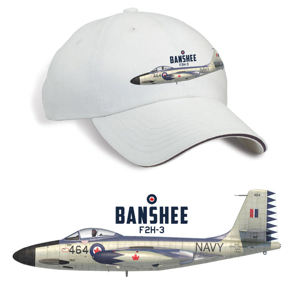 F2H-3 Banshee Printed Hat - stone