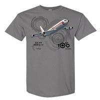 RCAF 100 Legacy Boeing CC-137 Adult T-shirt