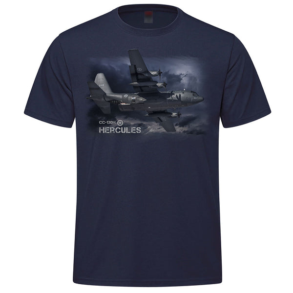 C-130 Hercules Adult T-shirt - navy