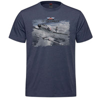 CF-100 Canuck Adult T-shirt - denim heather