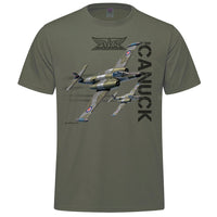 CF-100 Canuck EU Adult T-shirt - military green