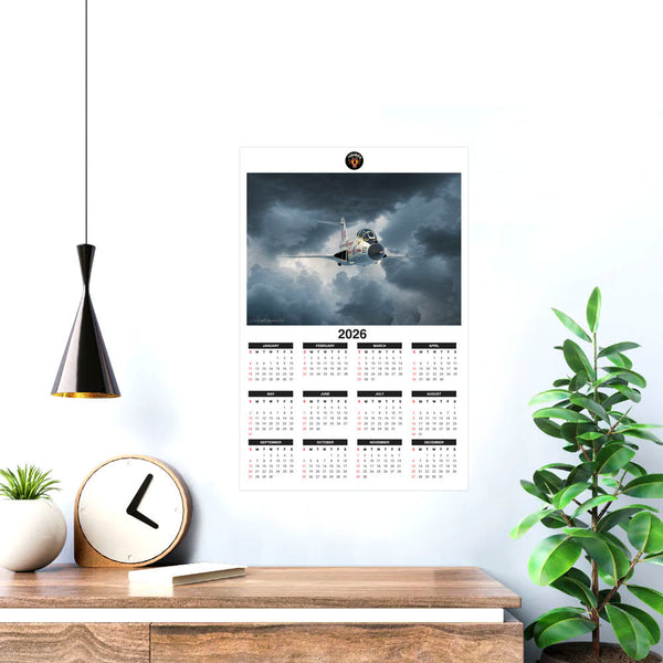 CF-101 Voodoo 2026 Wall Calendar