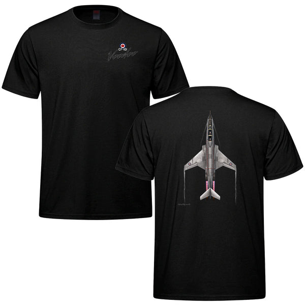CF-101 Voodoo 2021 Pure Vertical Adult T-shirt - black