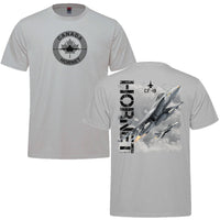 CF-18 Hornet Adult T-shirt - silver