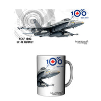 RCAF 100 Legacy CF-18 Hornet Ceramic Mug