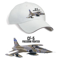 CF-5 Freedom Fighter Adult Printed Hat - stone