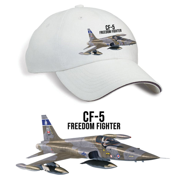 CF-5 Freedom Fighter Adult Printed Hat - stone