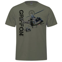 CH-146 Griffon Adult T-shirt - military green