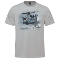 CH-148 Cyclone Adult T-shirt - silver