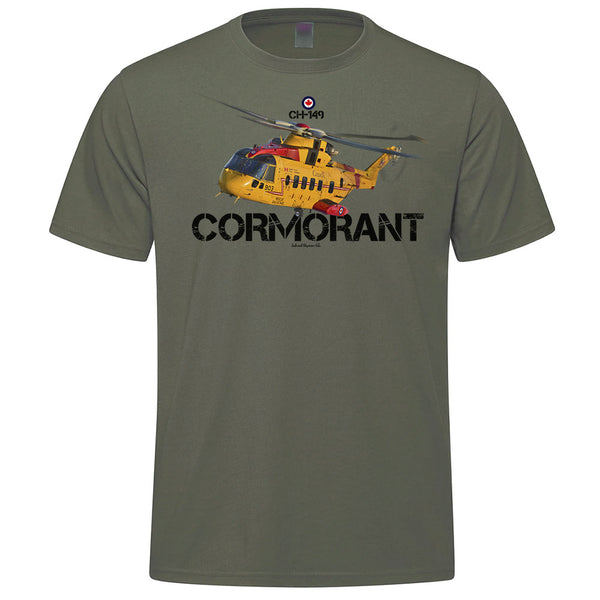 CH-149 Cormorant Adult T-shirt - military green