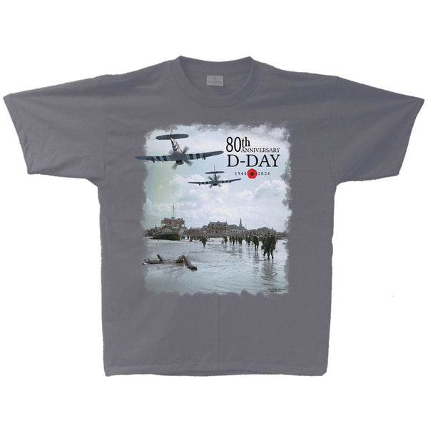 D-Day 80th Anniversary Adult T-shirt
