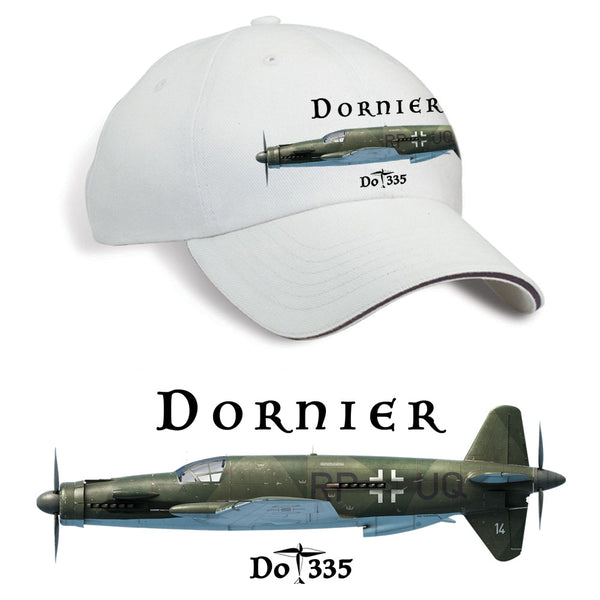 Dornier DO-335 Printed Hat - stone
