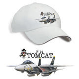 F-14 Tomcat Printed Hat - stone