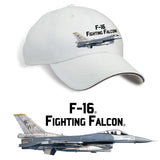 F-16 Fighting Falcon Printed Hat - stone