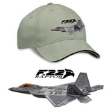 F-22 Raptor Printed Hat - taupe