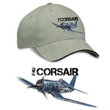 F4U Corsair Printed Hat - taupe