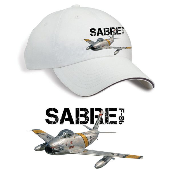 F-86 Sabre USAF Printed Hat - stone
