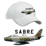 Canadair F-86 Sabre MK.VI Printed Hat - stone
