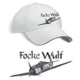 FW-190 Focke Wulf Printed Hat - stone