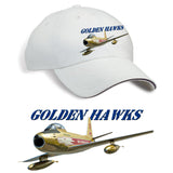 Golden Hawks Printed Hat - stone