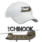 H-47 Chinook Printed Hat - stone