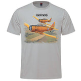 Harvard Vintage Adult T-shirt - silver