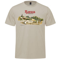 Hawker Hurricane Vintage Adult T-shirt - sand