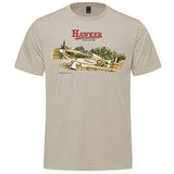 Hawker Hurricane Vintage Adult T-shirt - sand
