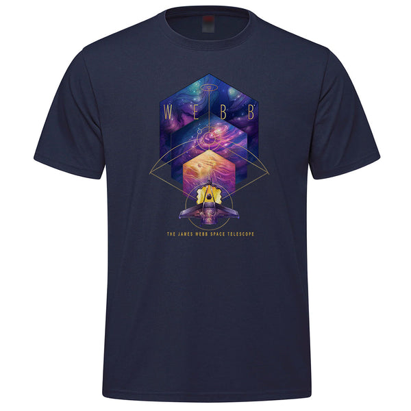 James Webb Space Telescope Adult T - navy