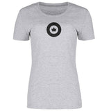 Ladies RCAF Black & White Roundel T-shirt