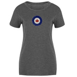 Ladies RCAF Colour Roundel T-shirt