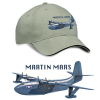 JRM Martin Mars Printed Hat - taupe