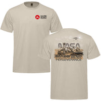 Mars Perseverance Space Adult T-shirt. -sand