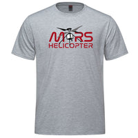Mars Ingenuity Helicopter Logo Space Adult T-shirt - athletic heather