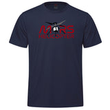 Mars Ingenuity Helicopter Logo Space Adult T-shirt - navy