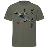 ME-262 Schwalbe Adult T-shirt - military green