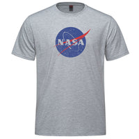 NASA Space Logo Adult T-shirt - athletic heather
