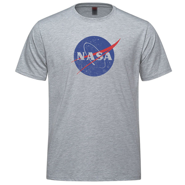 NASA Space Logo Adult T-shirt - athletic heather