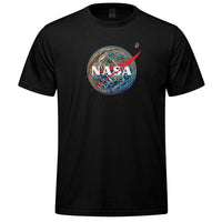 NASA Jupiter Space Adult T-shirt - black