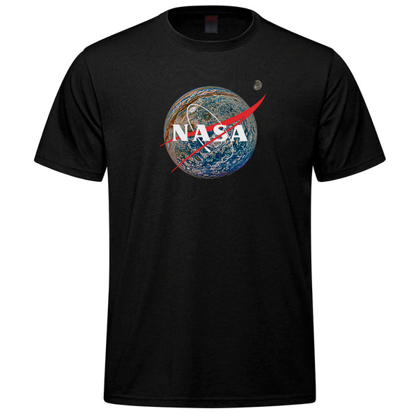 NASA Jupiter Space Adult T-shirt - black