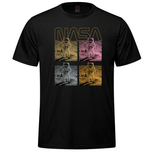 NASA Moonwalker Space Adult T-shirt