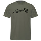 Norseman Vintage Logo Adult T-shirt - military green