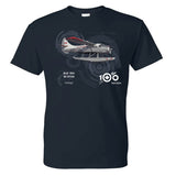 RCAF 100 Legacy Otter Adult T-shirt - navy