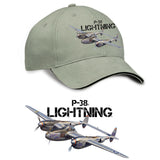 P-38 Lightning Printed Hat