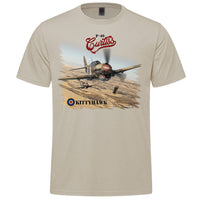 P-40 Kittyhawk Adult T-shirt - sand