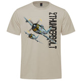 P-47 Thunderbolt Adult T-shirt - sand